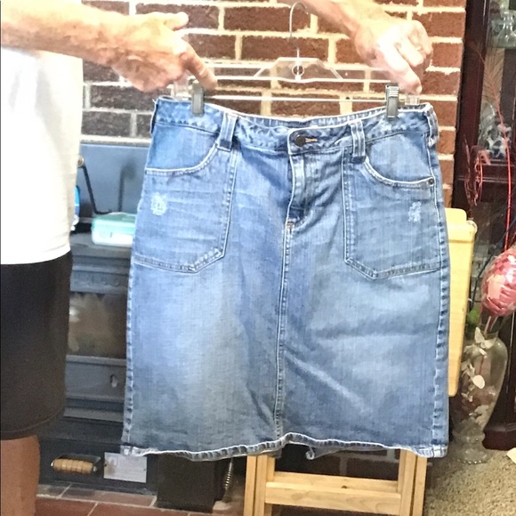 Apt. 9 Skirts Apt 9 Womens Jean Skirt Sz 2 Blue Poshmark